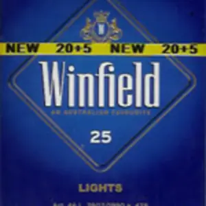 Winfield Australian Flavor Light Blue 25 Pack
